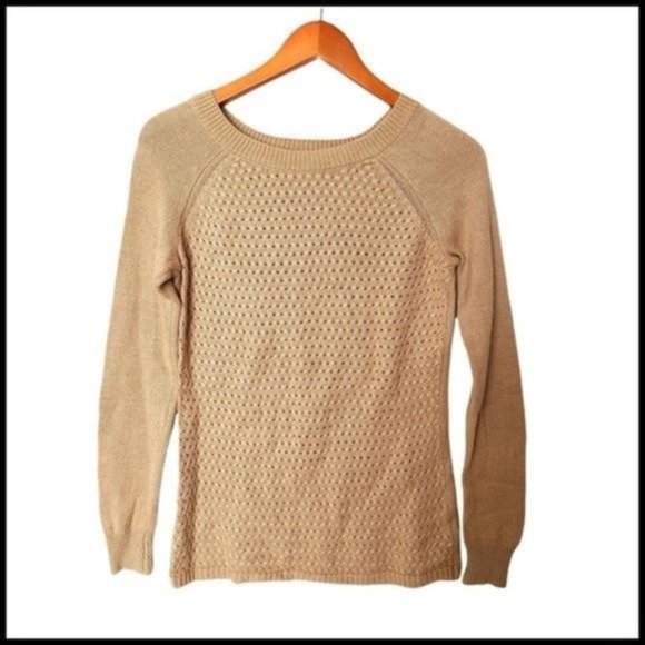 The Limited  Tan Sweater Wool Alpaca Blend size S‎ Small - Picture 1 of 10